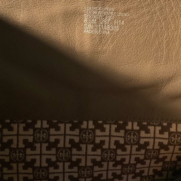 ** Tory Burch Brown Leather Knee High Riding Boots - Picture 7 of 9